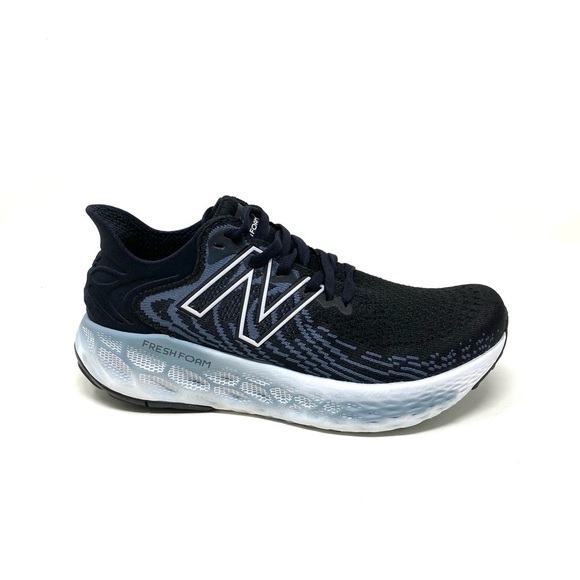 New Balance Women's Fresh Foam 1080 V11 Running Shoe Black Thunder XWIDE - Picture 1 of 7